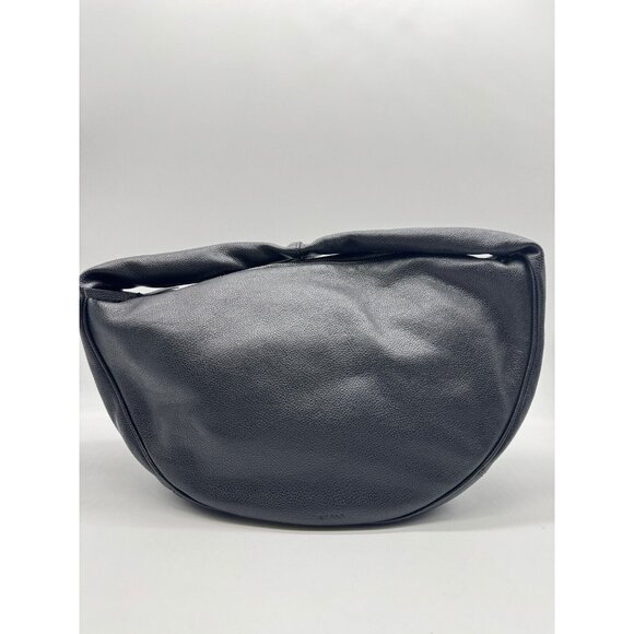 BY FAR Maxi Cush 100% cowhide leather large shoulder bag + Dust bag BLACK - Picture 3 of 11